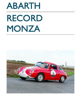 Abarth Record Monza copy