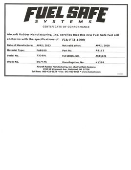 AE90 fuel cell cert