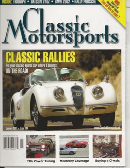 11820421 Classic Motorsports Jan 2007