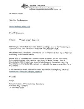 913191 historical import paperwork