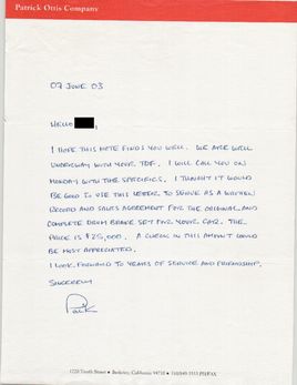 1657 GT docs 2003 present Redacted