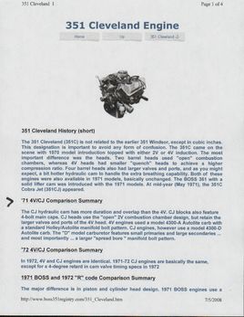 3463 Engine Info